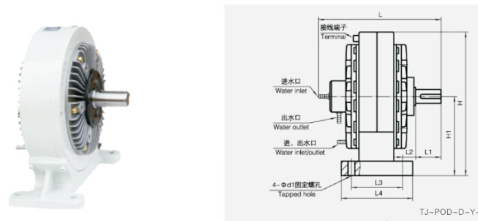 機座式磁粉制動(dòng)器安裝方式方法